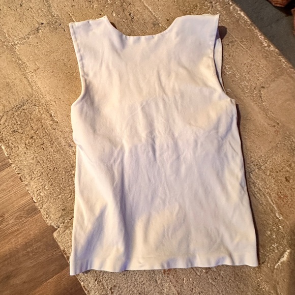 Free People White Sleeveless Athletic Top - Picture 4 of 5